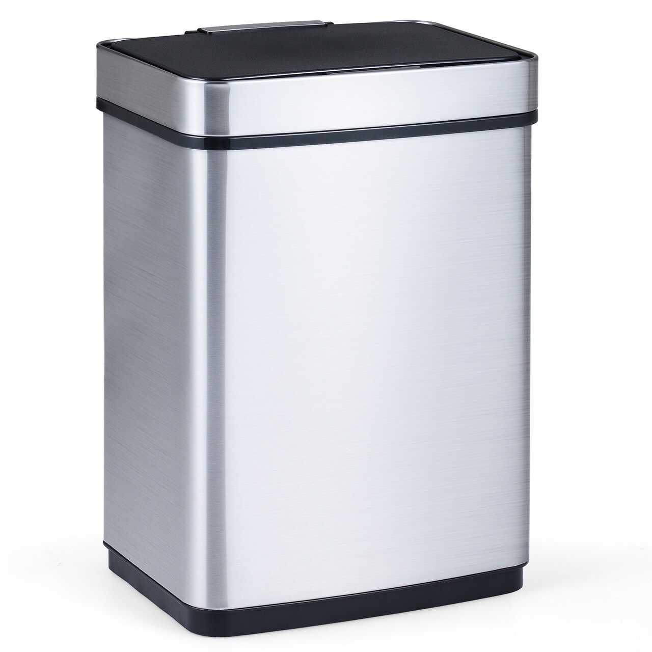 Motion Sensor Trash Can 16 Gallon Dual Zone Large Capacity Kitchen Office